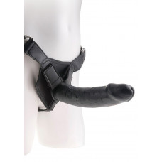 Страпон Harness со съемной чёрной насадкой King Cock 9 - 22,9 см. Страпон Harness со съемной чёрной насадкой King Cock 9 - 22,9 см.