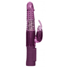 Фиолетовый вибратор-кролик Rotating Rabbit - 23 см. Фиолетовый вибратор-кролик Rotating Rabbit - 23 см.