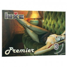Презервативы Luxe Premier - 3 шт. Презервативы Luxe Premier - 3 шт.
