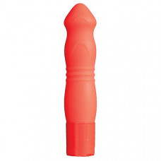 Оранжевый силиконовый вибромассажёр NEON BLISS VIBRATOR - 9 см. Оранжевый силиконовый вибромассажёр NEON BLISS VIBRATOR - 9 см.