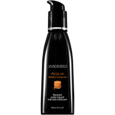 Лубрикант с ароматом соленой карамели Wicked Aqua Salted Caramel - 60 мл. Лубрикант с ароматом соленой карамели Wicked Aqua Salted Caramel - 60 мл.