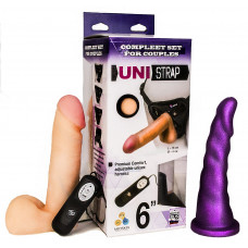 Вибрострапон с двумя насадками UniStrap - 18 и 18 см. Вибрострапон с двумя насадками UniStrap - 18 и 18 см.
