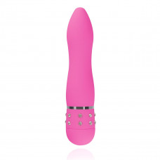 Розовый мини-вибратор Diamond Smooth Vibrator - 11,4 см. Розовый мини-вибратор Diamond Smooth Vibrator - 11,4 см.