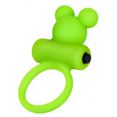 Зеленое виброкольцо на пенис A-Toys Зеленое виброкольцо на пенис A-Toys