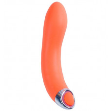 Оранжевый гладкий G-вибратор из силикона PURRFECT SILICONE G-SPOT VIBRATOR - 17,7 см. Оранжевый гладкий G-вибратор из силикона PURRFECT SILICONE G-SPOT VIBRATOR - 17,7 см.