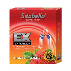 Стимулирующая насадка Sitabella Extender Клубника Стимулирующая насадка Sitabella Extender Клубника