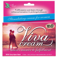Стимулирующий крем VivaCream для женщин - 30 мл. Стимулирующий крем VivaCream для женщин - 30 мл.