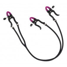 Зажимы на соски и клитор Silicone Nipple Clit Clamps Зажимы на соски и клитор Silicone Nipple Clit Clamps