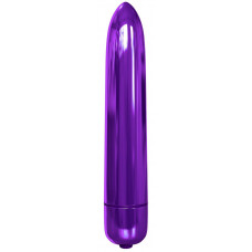 Фиолетовая гладкая вибропуля Rocket Bullet - 8,9 см. Фиолетовая гладкая вибропуля Rocket Bullet - 8,9 см.