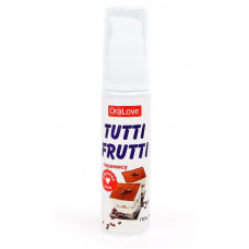 Гель-смазка Tutti-frutti со вкусом тирамису - 30 гр. Гель-смазка Tutti-frutti со вкусом тирамису - 30 гр.