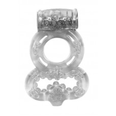 Прозрачное эрекционное кольцо Rings Treadle с подхватом Прозрачное эрекционное кольцо Rings Treadle с подхватом