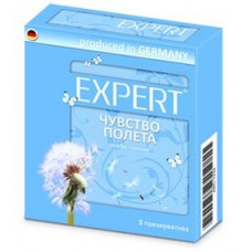 Супертонкие презервативы Expert Чувство полета - 3 шт. Супертонкие презервативы Expert Чувство полета - 3 шт.