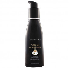 Лубрикант со вкусом кофе мокко Wicked Aqua Mocha Java - 120 мл. Лубрикант со вкусом кофе мокко Wicked Aqua Mocha Java - 120 мл.