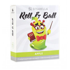 Стимулирующий презерватив-насадка Roll Ball Apple Стимулирующий презерватив-насадка Roll Ball Apple