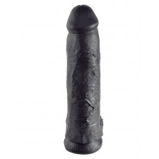 Чёрный фаллоимитатор-гигант 12 Cock with Balls - 30,5 см. Чёрный фаллоимитатор-гигант 12 Cock with Balls - 30,5 см.
