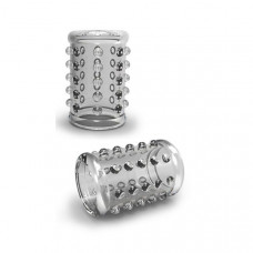 Прозрачная насадка на пенис с шишечками STAY HARD COCK SLEEVE 02 CLEAR Прозрачная насадка на пенис с шишечками STAY HARD COCK SLEEVE 02 CLEAR