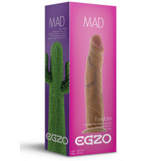 Реалистичный фаллоимитатор без мошонки Mad Cactus - 20,5 см. Реалистичный фаллоимитатор без мошонки Mad Cactus - 20,5 см.