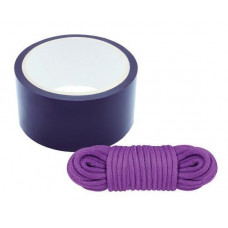 Комплект для связывания BONDX BONDAGE RIBBON   LOVE ROPE PURPLE