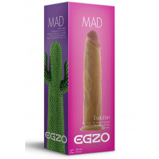 Телесный фаллоимитатор без мошонки Mad Cactus - 23 см. Телесный фаллоимитатор без мошонки Mad Cactus - 23 см.