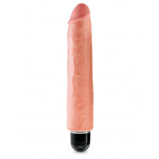 Телесный вибратор-реалистик 10 Vibrating Stiffy - 30,5 см. Телесный вибратор-реалистик 10 Vibrating Stiffy - 30,5 см.