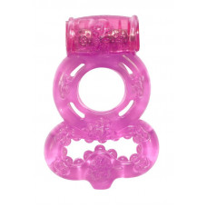 Розовое эрекционное кольцо Rings Treadle с подхватом Розовое эрекционное кольцо Rings Treadle с подхватом