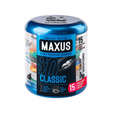 Классические презервативы в металлическом кейсе MAXUS Classic - 15 шт. Классические презервативы в металлическом кейсе MAXUS Classic - 15 шт.