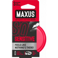 Ультратонкие презервативы в железном кейсе MAXUS Sensitive - 3 шт. Ультратонкие презервативы в железном кейсе MAXUS Sensitive - 3 шт.