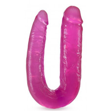Розовый двусторонний фаллоимитатор Double Headed Dildo - 45 см. Розовый двусторонний фаллоимитатор Double Headed Dildo - 45 см.