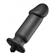 Анальный вибратор XL Silicone Vibrating Anal Plug - 19,5 см.