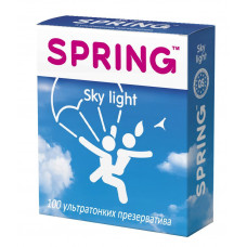 Ультратонкие презервативы SPRING SKY LIGHT - 100 шт. Ультратонкие презервативы SPRING SKY LIGHT - 100 шт.