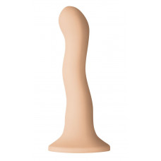 Телесный волнистый фаллоимитатор Colours Wave 6 Dildo - 19 см. Телесный волнистый фаллоимитатор Colours Wave 6 Dildo - 19 см.