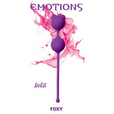 Фиолетовые вагинальные шарики Emotions Foxy Фиолетовые вагинальные шарики Emotions Foxy