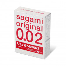 Ультратонкие презервативы Sagami Original 0.02 - 3 шт. Ультратонкие презервативы Sagami Original 0.02 - 3 шт.