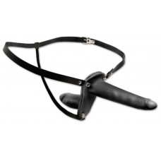 Женский страпон с вагинальной пробкой Double Penetrix Strap-on - 15 см. Женский страпон с вагинальной пробкой Double Penetrix Strap-on - 15 см.