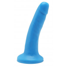 Голубой гладкий фаллоимитатор на присоске Happy Dicks Dong 6 inch - 15,2 см. Голубой гладкий фаллоимитатор на присоске Happy Dicks Dong 6 inch - 15,2 см.