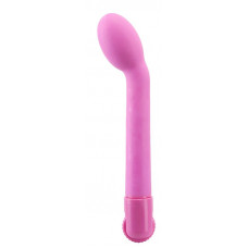 Розовый вибратор G-SPOT для точки G - 19 см. Розовый вибратор G-SPOT для точки G - 19 см.