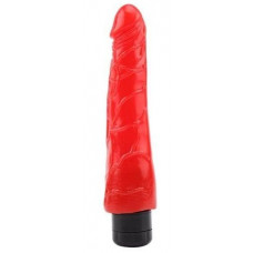 Красный реалистичный вибратор Hot Storm Devilish X3 - 23,2 см. Красный реалистичный вибратор Hot Storm Devilish X3 - 23,2 см.