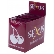 Набор из 50 пробников увлажняющей гель-смазки с ароматом вишни Silk Touch Cherry по 6 мл. каждый
