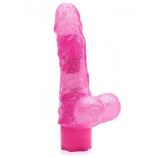 Розовый водонепроницаемый вибратор JELLY JOY ELASTIC ENIGMA MULTISPEED VIBE - 15 см. Розовый водонепроницаемый вибратор JELLY JOY ELASTIC ENIGMA MULTISPEED VIBE - 15 см.