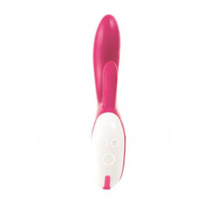 Розовый вибратор Nexus Bisous c ротацией - 23 см. Розовый вибратор Nexus Bisous c ротацией - 23 см.