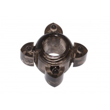 Чёрное эрекционное кольцо Rings Screw Чёрное эрекционное кольцо Rings Screw