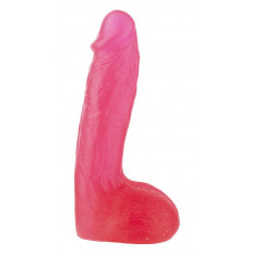 Розовый фаллоимитатор XSKIN 7 PVC DONG - 18 см. Розовый фаллоимитатор XSKIN 7 PVC DONG - 18 см.