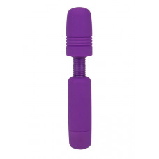 Фиолетовый мини-вибратор POWER TIP JR MASSAGE WAND Фиолетовый мини-вибратор POWER TIP JR MASSAGE WAND