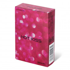 Презервативы с разогревающей смазкой Hot Kiss - 5 шт. Презервативы с разогревающей смазкой Hot Kiss - 5 шт.