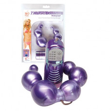 Двусторонний фиолетовый вибромассажёр Purple Goddess Двусторонний фиолетовый вибромассажёр Purple Goddess