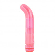 Розовый водонепроницаемый стимулятор G-точки H2O G-SPOT PROBE WATERPROOF VIBRATOR - 18 см. Розовый водонепроницаемый стимулятор G-точки H2O G-SPOT PROBE WATERPROOF VIBRATOR - 18 см.