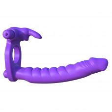 Эрекционное кольцо для двойного проникновения Silicone Double Penetrator Rabbit Эрекционное кольцо для двойного проникновения Silicone Double Penetrator Rabbit