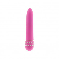 Розовый мультискоростной вибратор DIAMOND PINK SUPERBE VIBE - 15 см. Розовый мультискоростной вибратор DIAMOND PINK SUPERBE VIBE - 15 см.
