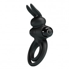 Черное эрекционное кольцо с вибростимуляцией клитора Vibrant Penis Ring III Черное эрекционное кольцо с вибростимуляцией клитора Vibrant Penis Ring III
