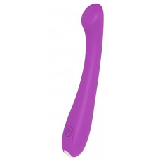 Фиолетовый вибромассажер SLIM NECK G-FLEX - 17,7 см. Фиолетовый вибромассажер SLIM NECK G-FLEX - 17,7 см.